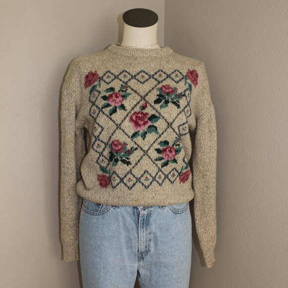 Vintage Eddie Bauer Sweater - Picture 1 of 4